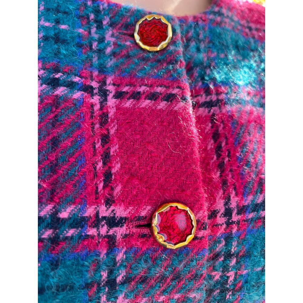 Vintage Pendleton 100% Virgin Wool Plaid Jacket - Picture 6 of 9